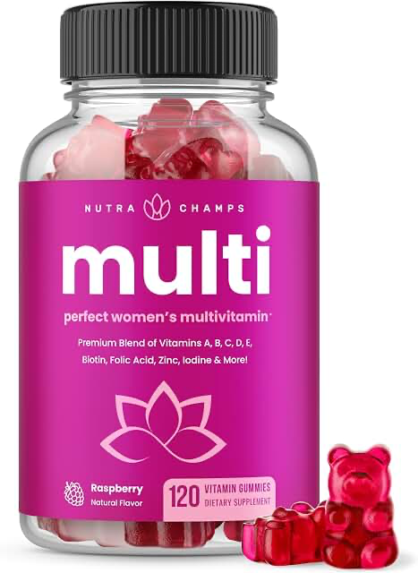 Women’s Multivitamin Gummies with Vitamins A, B, C, D & E product photograph