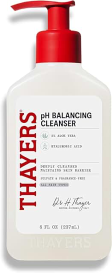 Thayers pH Balancing Gentle Cleanser product packaging
