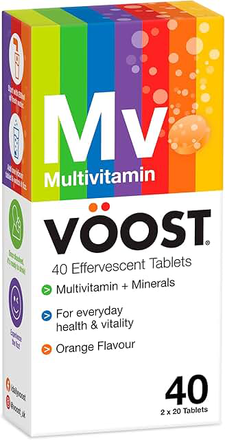 Voost Multivitamin — Orange, 40 Effervescent Tablets product photograph