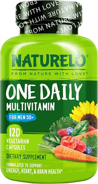 NATURELO One Daily Multivitamin for Men 50+ product photograph