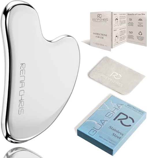 Stainless Steel Gua Sha Facial Tool product photograph