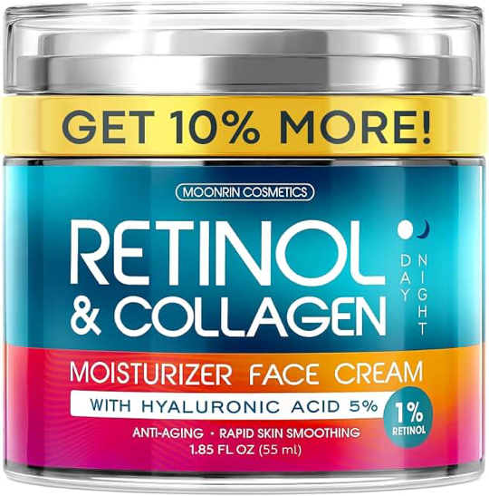 Retinol Face Cream with Hyaluronic Acid supplied product photo