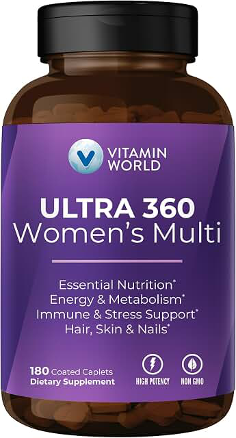 Vitamin World Ultra 360 Women’s Multi — 180 Count product photograph