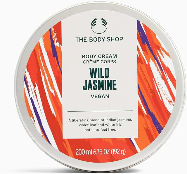 The Body Shop Wild Jasmine Body Cream 200ml supplied product photo