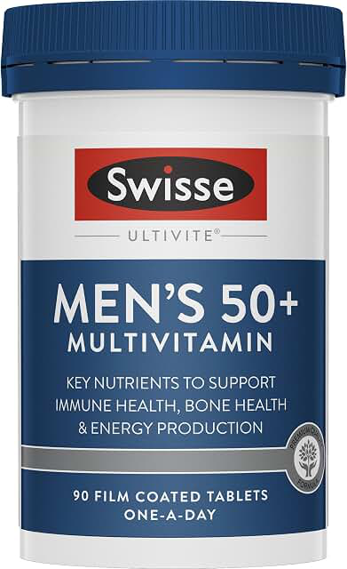 Swisse Ultivite Men’s 50+ Multivitamin — 90 Tablets product photograph