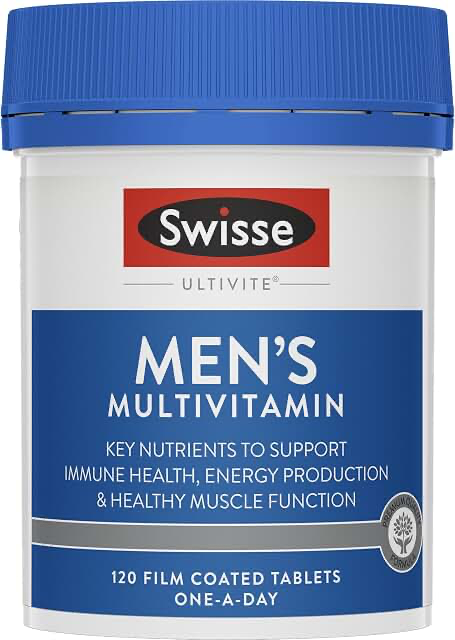 Swisse Ultivite Men’s Multivitamin — 120 Tablets product photograph