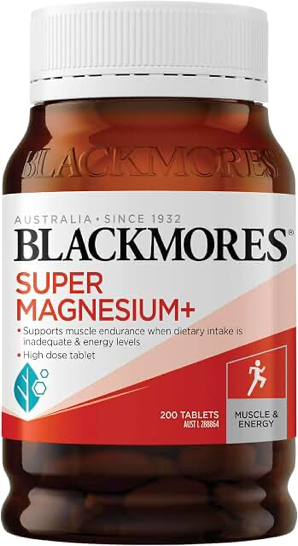 Blackmores Super Magnesium+ — 200 Tablets product photograph