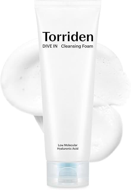 Torriden DIVE IN Cleansing Foam 150ml product packaging