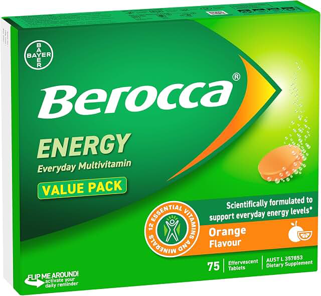 Berocca Energy Multivitamin Effervescent Tablets product photograph