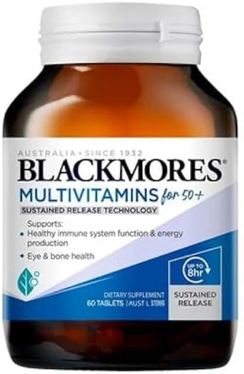 Blackmores Multivitamins for 50+ — 60 Tablets product photograph
