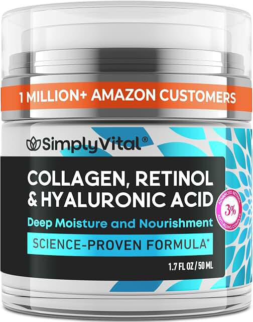 SimplyVital Collagen Retinol Face Moisturiser supplied product photo