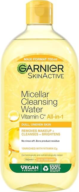 Garnier Vitamin C Micellar Cleansing Water 700ml product packaging