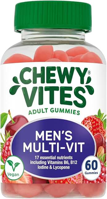 Chewy Vites Men’s Multi-Vitamin Advance — 60 Gummies product photograph