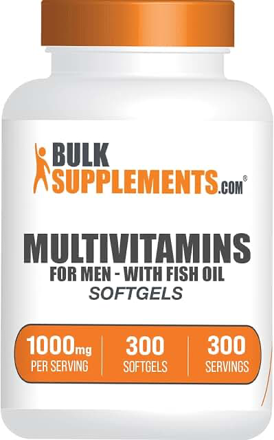 BULKSUPPLEMENTS.COM Multivitamin for Men with Fish Oil product photograph