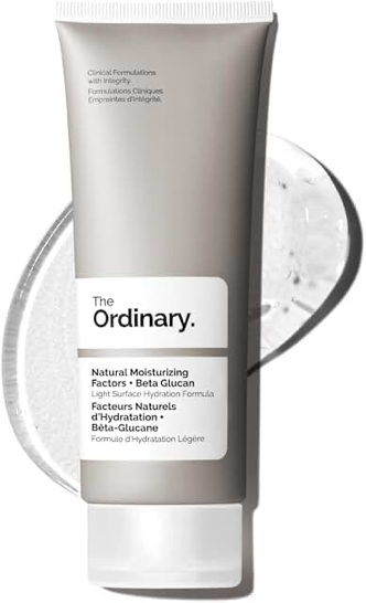 The Ordinary Natural Moisturizing Factors + Beta Glucan, Lightweight Gel Moisturizer for All-Day Hydration product packaging