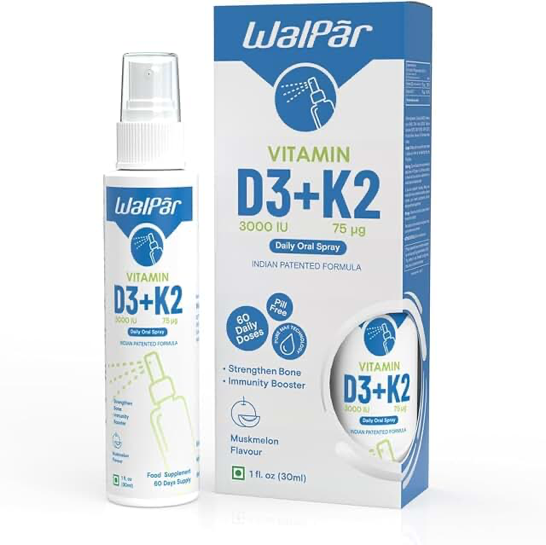 Vitamin D3 + K2 Oral Spray — 60 Doses product photograph