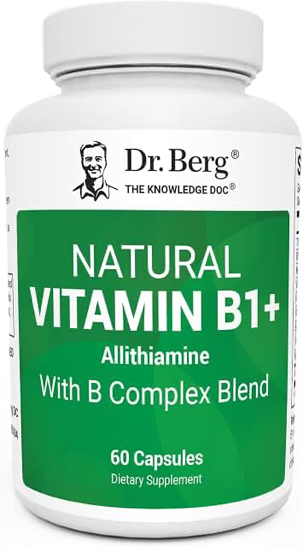 Dr. Berg Natural Vitamin B1 with B Complex Blend product photograph