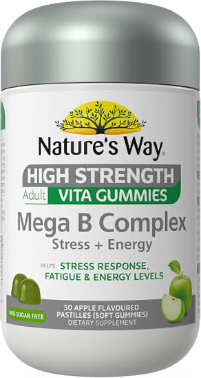 Nature's Way High Strength Adult Vita Gummies Mega B Complex product photograph