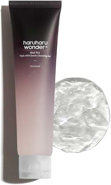 haruharu wonder Black Rice Triple AHA Cleansing Gel product packaging