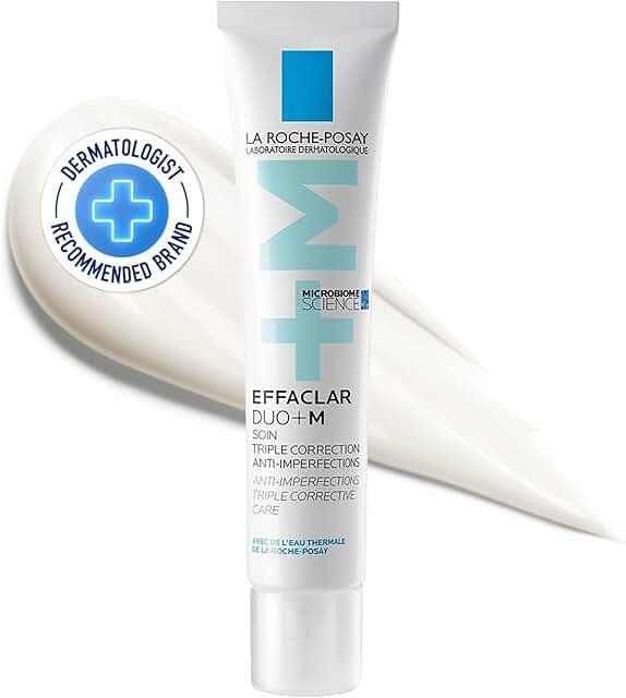 La Roche-Posay Effaclar Duo+M Cream for Acne & Blemish-Prone Skin 40ml product packaging