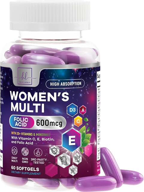 Women’s Multivitamin with Biotin, Calcium, Folic Acid, Iron & Zinc product photograph
