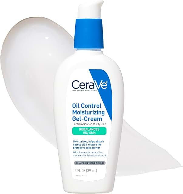 CeraVe Oil Control Moisturising Gel Cream for Acne-Prone Skin 52ml product packaging