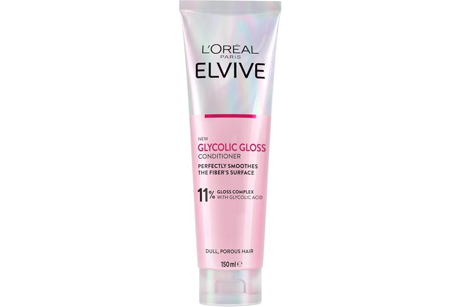 L’Oréal Paris Elvive Glycolic Gloss Conditioner product packaging