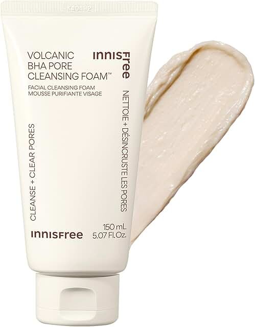 INNISFREE Volcanic BHA Pore Cleansing Foam product packaging