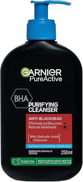 Garnier Pure Active Charcoal Deep Cleanser product packaging