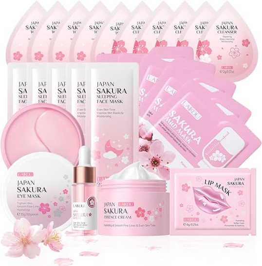 Sakura Skincare Gift Set for Women & Teens product photograph