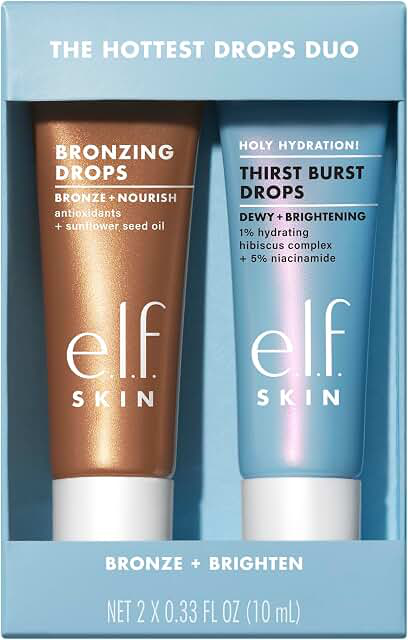 e.l.f. SKIN Hottest Duo Thirst Burst & Bronzing Drops Set product photograph