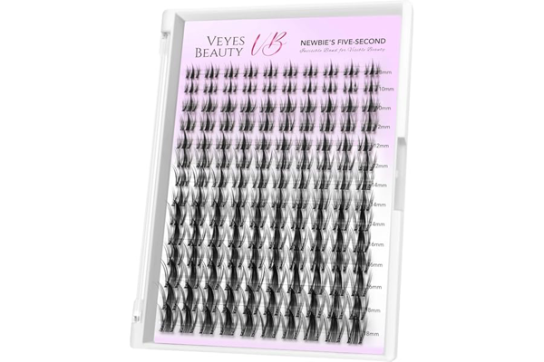 VEYESBEAUTY Manga Lash Clusters product packaging