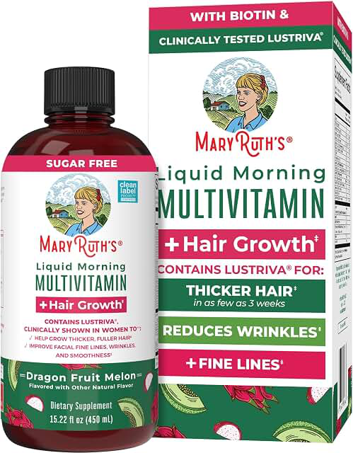 MaryRuth’s Liquid Multivitamin + Hair Growth product photograph