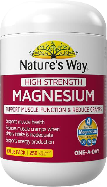 Nature's Way High Strength Magnesium 250 Tablets product photograph