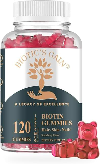 Biotin Gummies 10,000 mcg product photograph