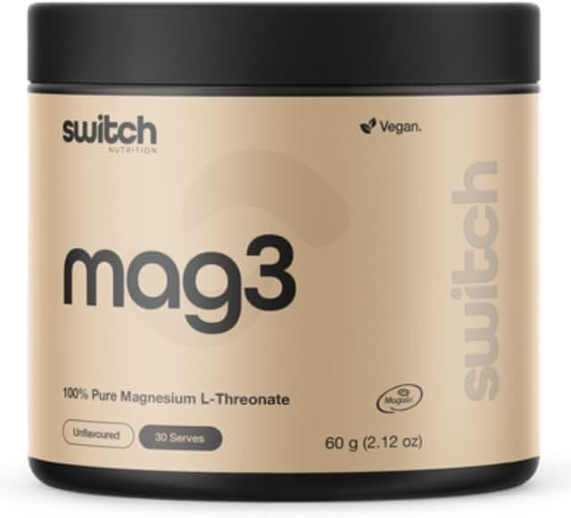 Switch Nutrition Mag3 Pure Magnesium L-Threonate 60g product photograph