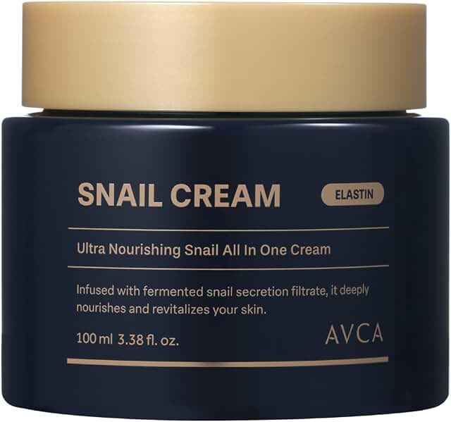 AVCA Snail Mucin Face Cream 100ml supplied product photo