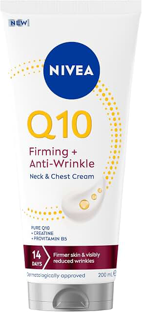 NIVEA Q10 Firming Neck & Chest Cream 200ml supplied product photo