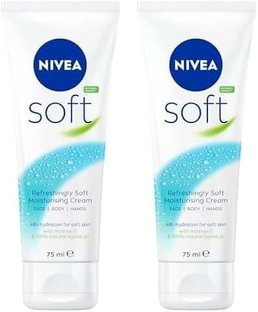 NIVEA Soft Moisturising Cream 75ml product packaging