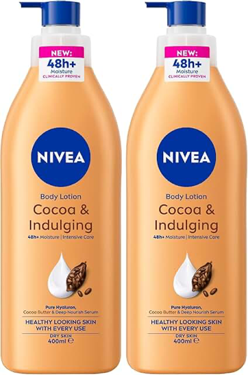 NIVEA Cocoa & Indulging Body Lotion 400ml product packaging