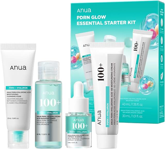 Anua PDRN Glow Essential Starter Kit product photograph