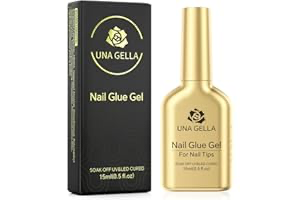 UNA GELLA 6 in 1 Nail Glue Gel 15ml product packaging