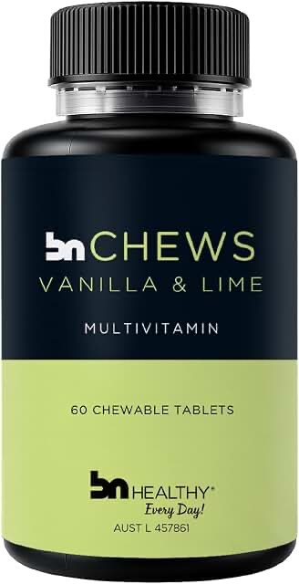 BN Chews Multivitamin with B12 & Iron — Vanilla & Lime product photograph