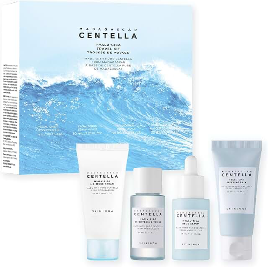 SKIN1004 Madagascar Centella Hyalu-Cica Travel Kit 4 Pieces product photograph