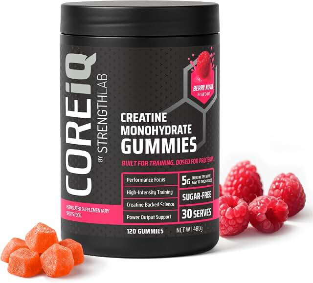 CoreIQ by Strength Lab Creatine Monohydrate Gummies — Berry Nova product photograph
