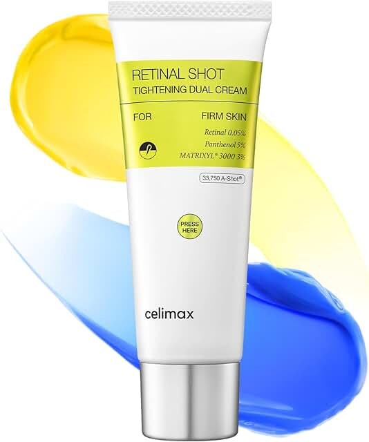 celimax The Vita-A Retinal Shot Tightening Dual Cream product packaging