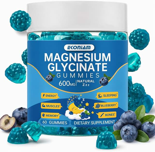 Magnesium Glycinate Gummies — 600 mg Listing product photograph