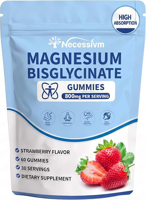 Magnesium Bisglycinate Gummies 800mg Listing product photograph