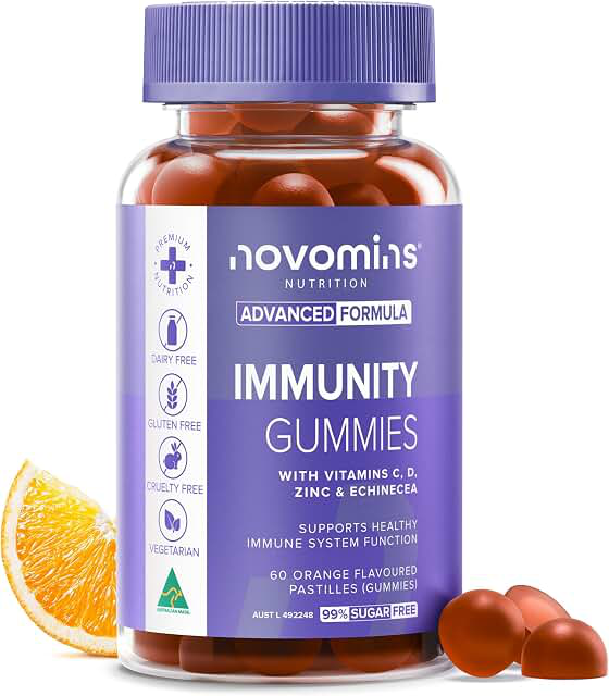 Novomins Immunity Gummies — 8-in-1 Formula product photograph