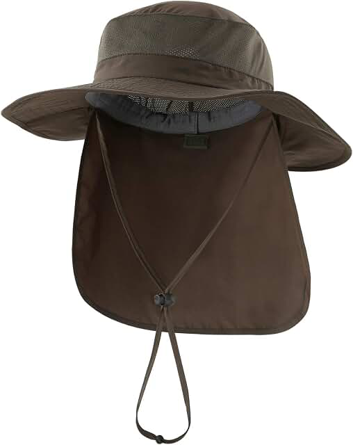 Home Prefer Adult Sun Hat with Neck Flap